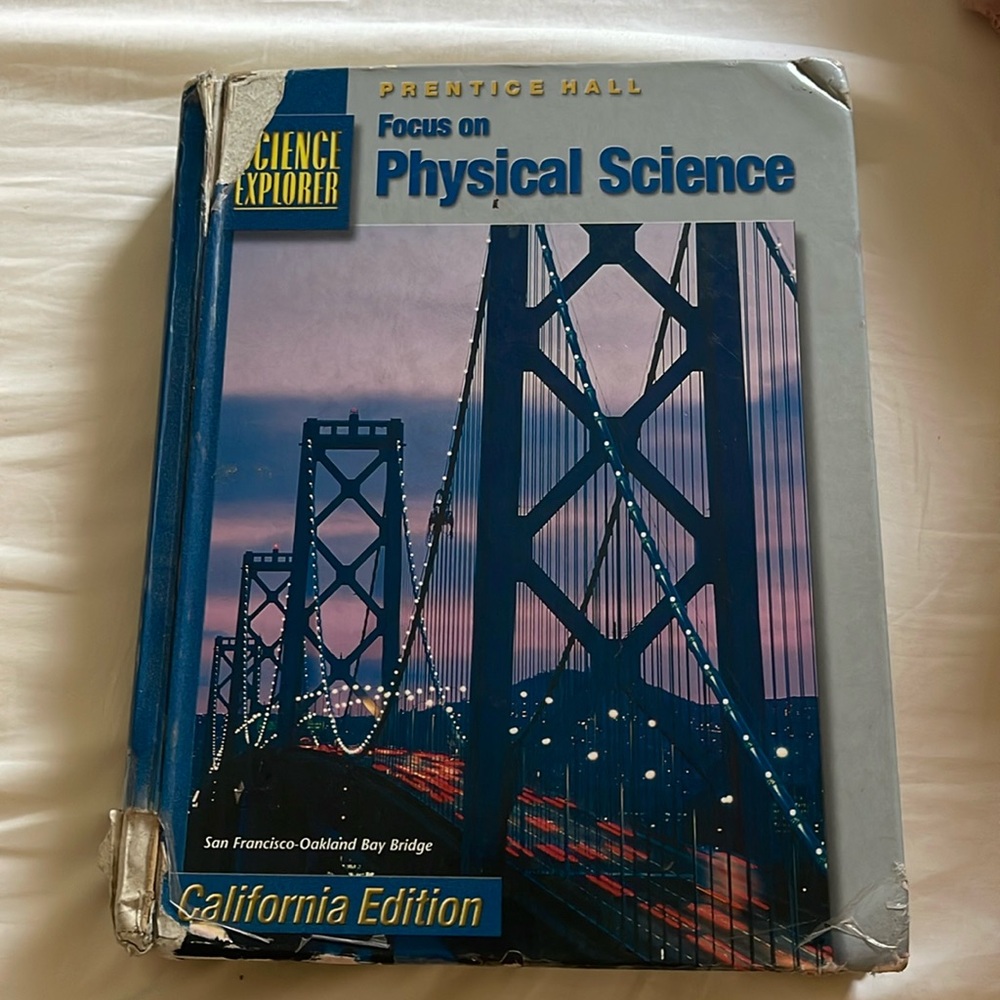 Science Explorer Prentice Hall Focus on Physical Science Textbook Hardcover